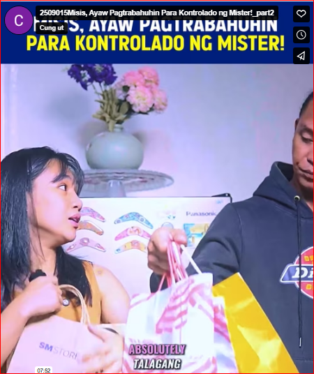 2509015Misis, Ayaw Pagtrabahuhin Para Kontrolado ng Mister!_part2