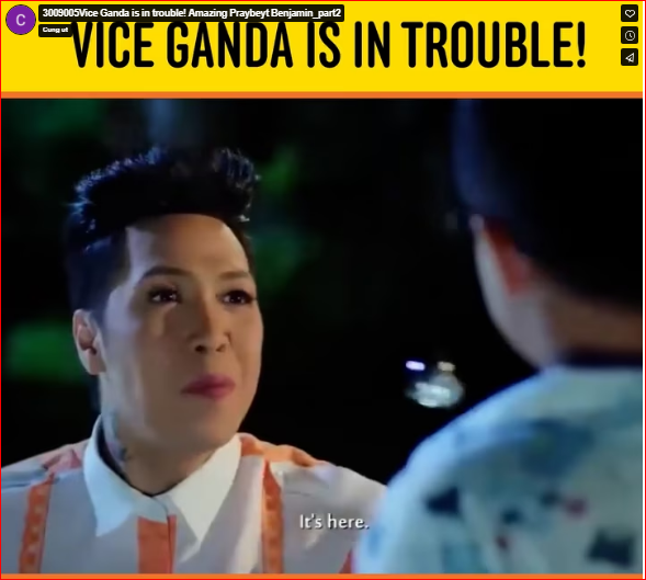 3009005Vice Ganda is in trouble! Amazing Praybeyt Benjamin_part2