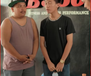 GYM Instructor Pinahiya ang Mataba at Payatot na Baguhan_part2